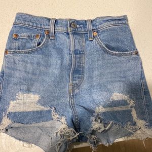 Levi rib cage shorts